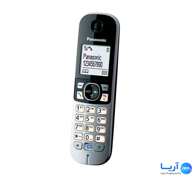 قیمت و خرید گوشی تلفن بی سیم پاناسونیک KX-TG6811 | فروشگاه آریا